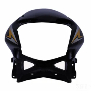 Headlight Visor Mask Honda Stunner Black Yellow