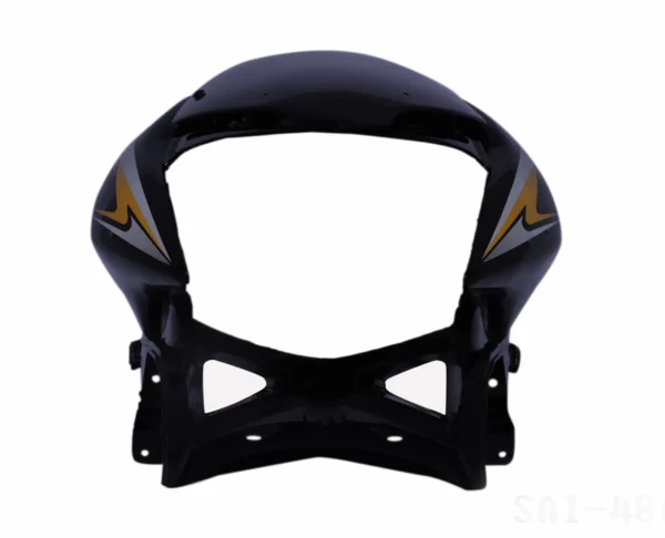 Headlight Visor Mask Honda Stunner Black Yellow