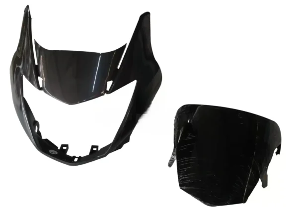 Headlight Mask for Honda Unicorn Grey