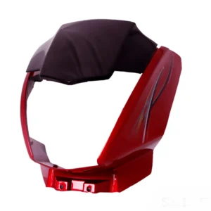 Headlight Visor for Mahindra Centuro Red