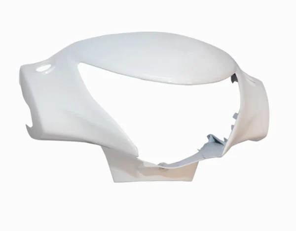 Headlight Visor for Suzuki Swish Pearl Mirage White