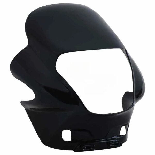 Headlight Visor for TVS Centra Black