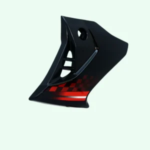 Headlight Visor for TVS Phoenix 125 Black