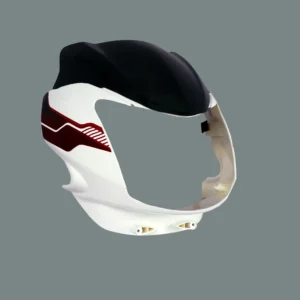 Headlight Visor for TVS Phoenix 125cc White