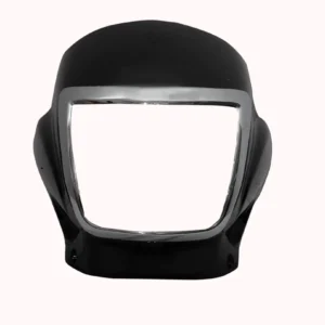 Headlight Visor for TVS Radeon Black