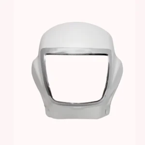 Headlight Visor for TVS Radeon White