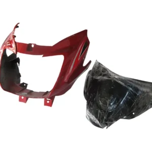 Headlight Mask for TVS Star City Plus Red
