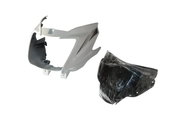 Headlight Visor for TVS Star City Plus White
