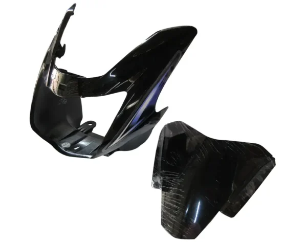 Headlight Visor for TVS Star CVTi 110cc Black Purple