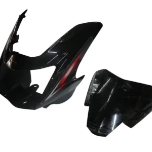 Headlight Visor for TVS Star CVTi 110 Black Red