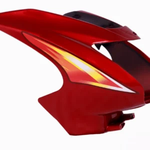 Headlight Visor Mask for TVS Star CVTi 110 Red