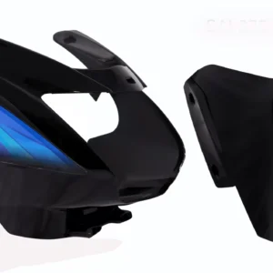 Headlight Visor for TVS Star CVTi 110cc Black Blue