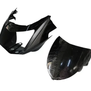 Headlight Mask for TVS Star CVTi 110cc Black Silver