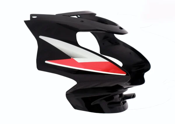 Headlight Visor for TVS Star Sport Black Red