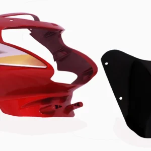 Headlight Visor for TVS Star Sport Red
