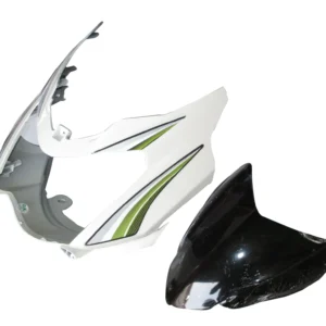 Headlight Visor TVS Star Sport Type 3 White Green