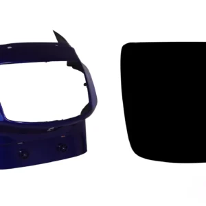 Headlight Visor for TVS Victor GL N MT Blue
