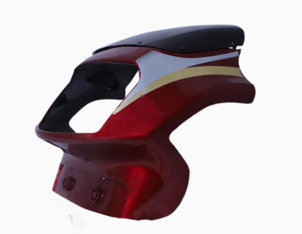 Headlight Visor for TVS Victor GX Red