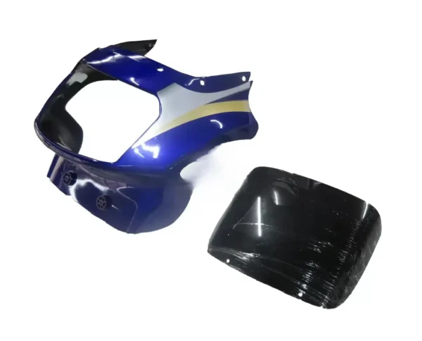 Headlight Visor for TVS Victor GX Blue