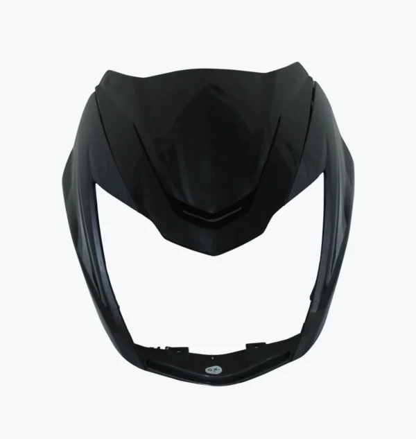 Headlight Visor for TVS Victor Grey