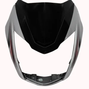Headlight Visor TVS Victor Silver
