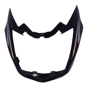 Headlight Visor for TVS Victor Black Red