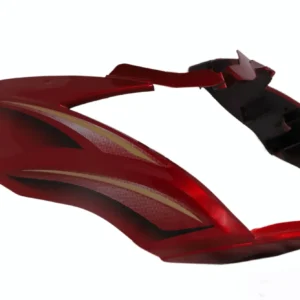 Headlight Visor for TVS Victor Restful Red