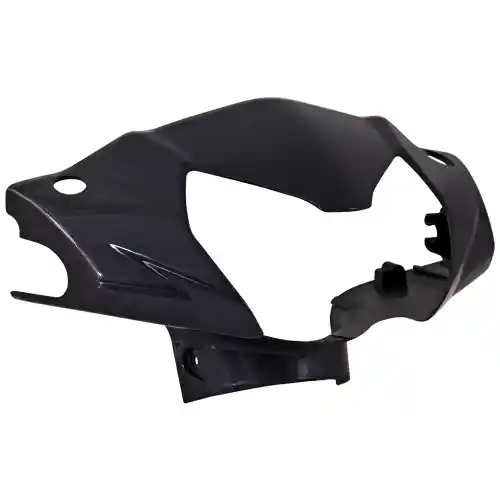 head-light-visor-mask-tvs-wego-black Headlight Visor for TVS Wego Black