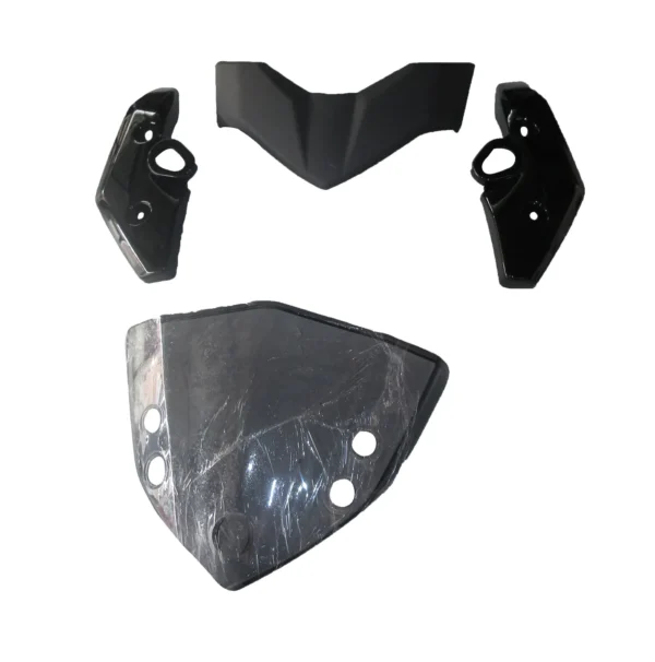 Headlight Visor for Yamaha FZ Black