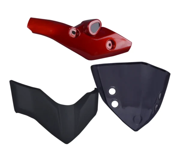 Headlight Visor for Yamaha FZ Red