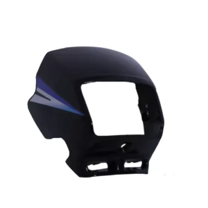 Headlight Visor for Yamaha YBX Black