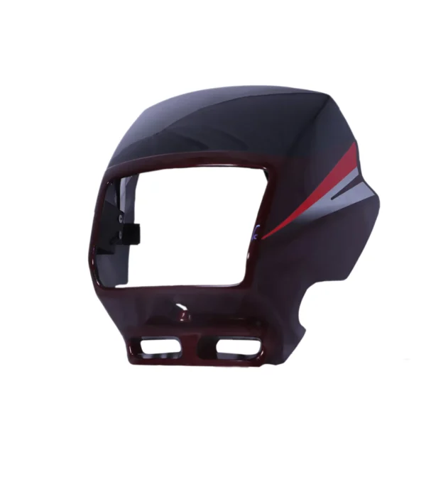 Headlight Visor for Yamaha YBX Maroon