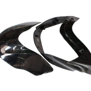 Headlight Visor for Bajaj XCD 135 Black Green