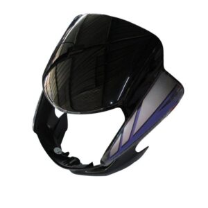 Hero CD Deluxe Headlight Visor Candy Red