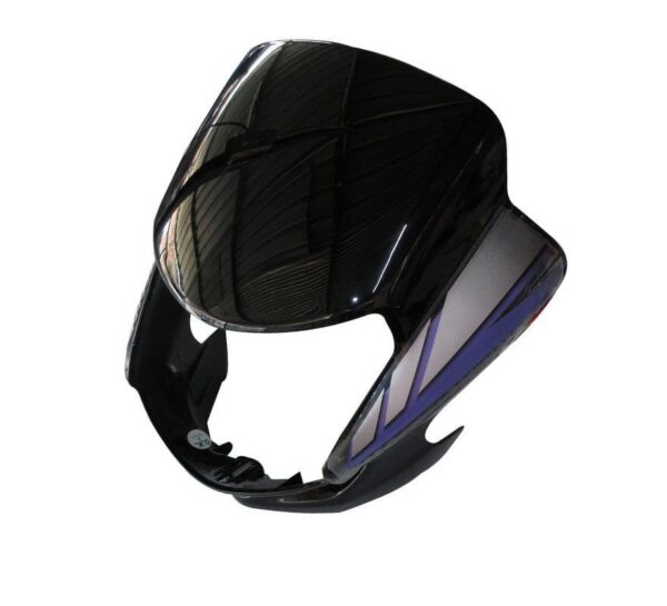 Hero CD Deluxe Headlight Visor Candy Red
