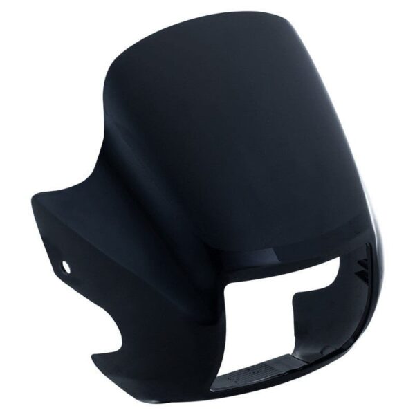 Headlight Visor for Hero CD Deluxe Splendor Black