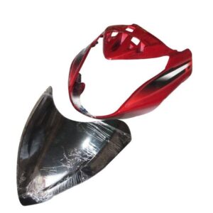 Hero Glamour Type 7 Headlight Visor Candy Red