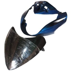 Hero Glamour Headlight Visor Type 7 Techno Blue