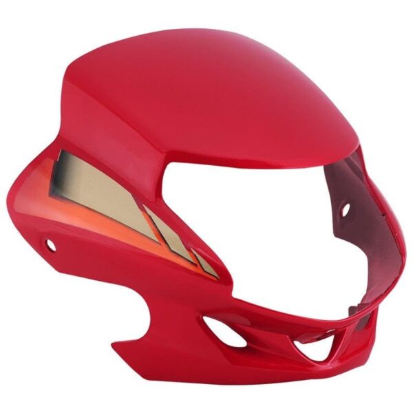 Headlight Visor for Hero HF Deluxe Candy Red