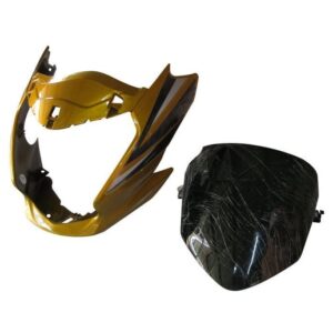 Headlight Visor for Hero Passion Xpro Yellow