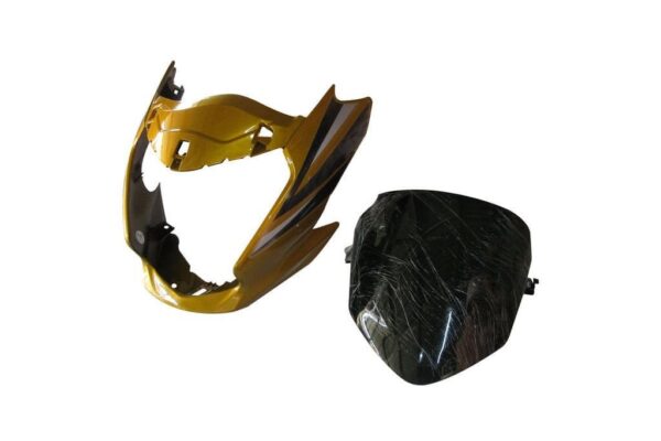 Headlight Visor for Hero Passion Xpro Yellow