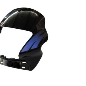 Headlight Visor for Hero Passion Plus Black