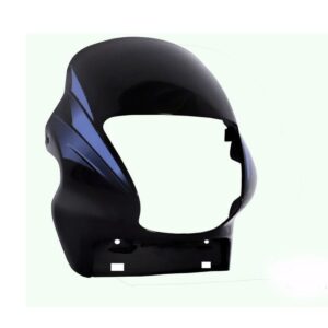 Hero Passion Plus Headlight Visor Black Blue