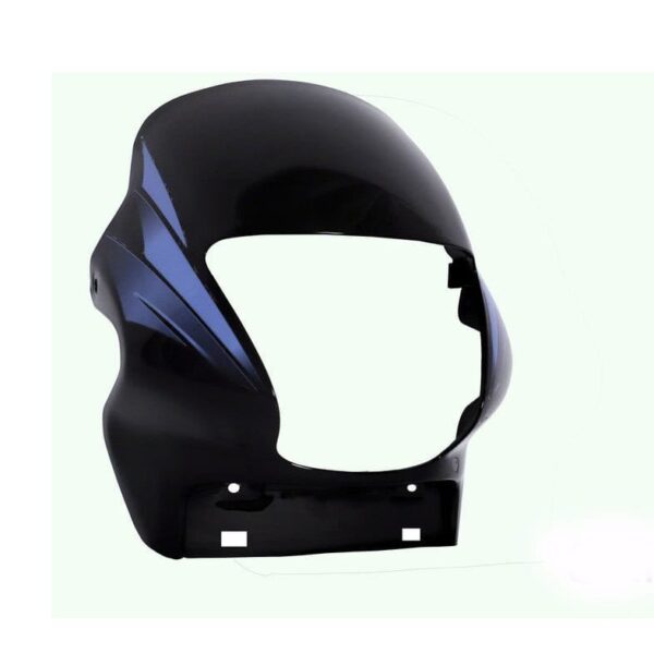 Hero Passion Plus Headlight Visor Black Blue