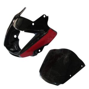 Hero Splendor i Smart Headlight Visor Black Red