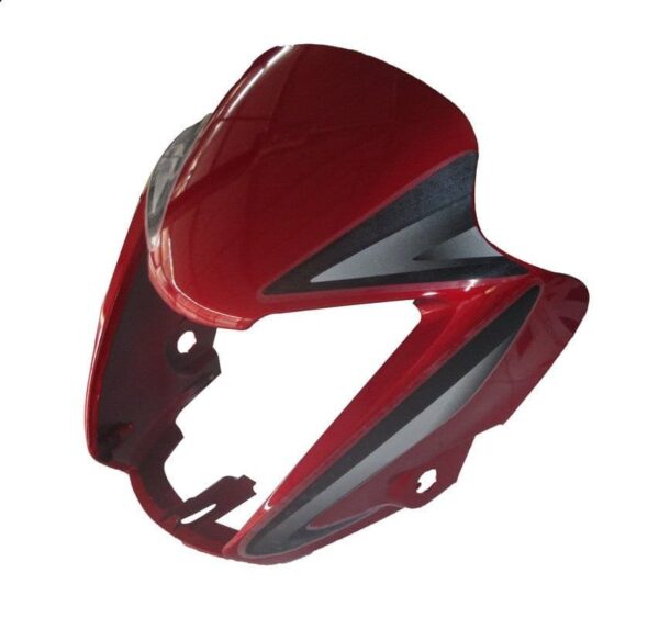 Hero Splendor NXG Headlight Visor Red