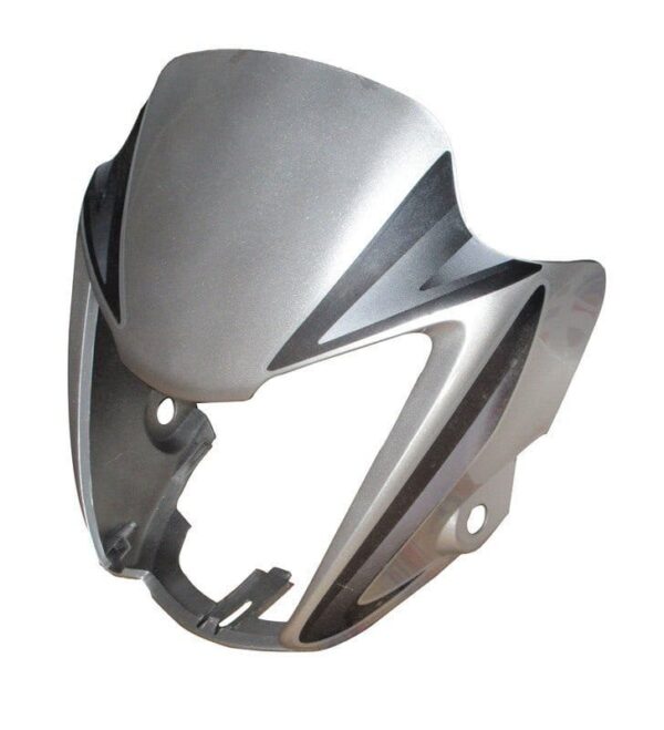 Hero Splendor NXG Headlight Visor Silver
