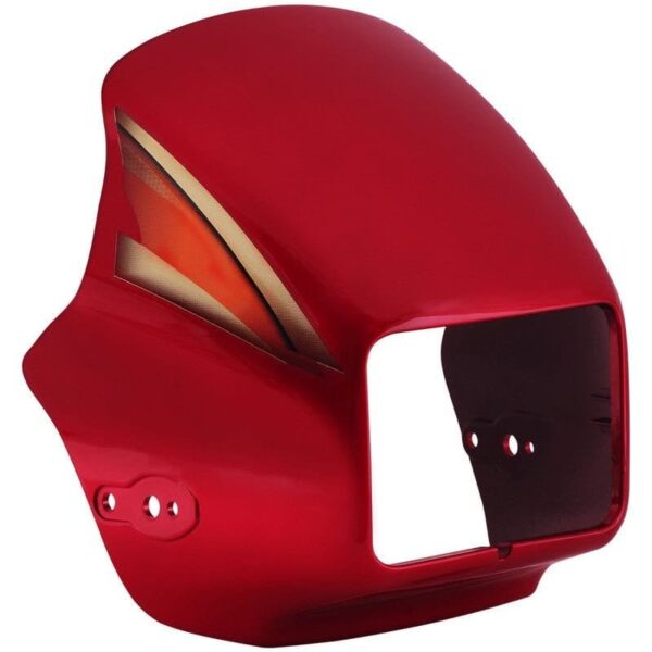 Hero Splendor Pro Headlight Visor Red
