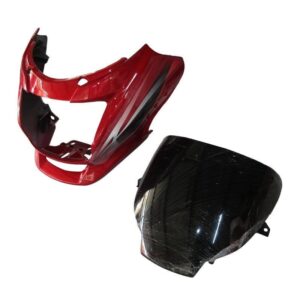 Headlight Visor Hero Super Splendor Candy Blazing Red
