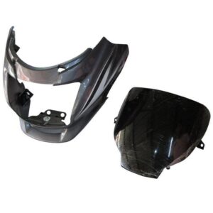 Hero Super Splendor Headlight Visor Heavy Grey